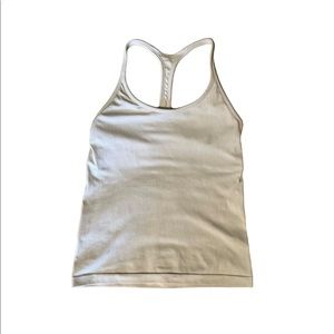 Athleta white tank top